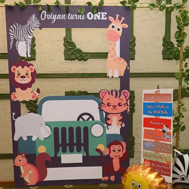 Book jungle birthday party planner service in Bengaluru